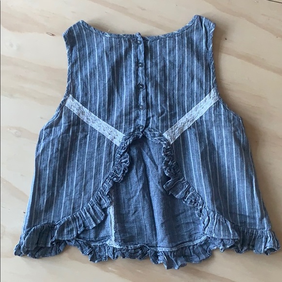 Hem & Thread Open Back Crop Top - Picture 4 of 4